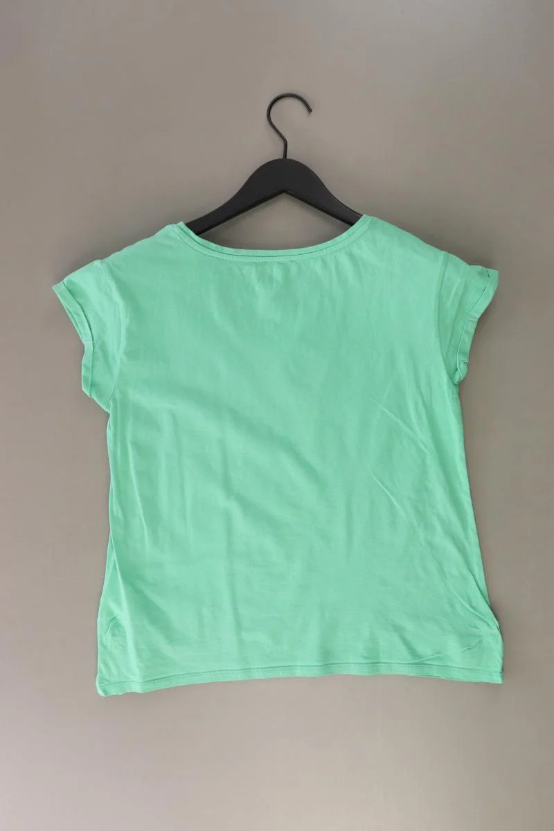 Street One Printshirt Gr. 34 Kurzarm grün aus Baumwolle