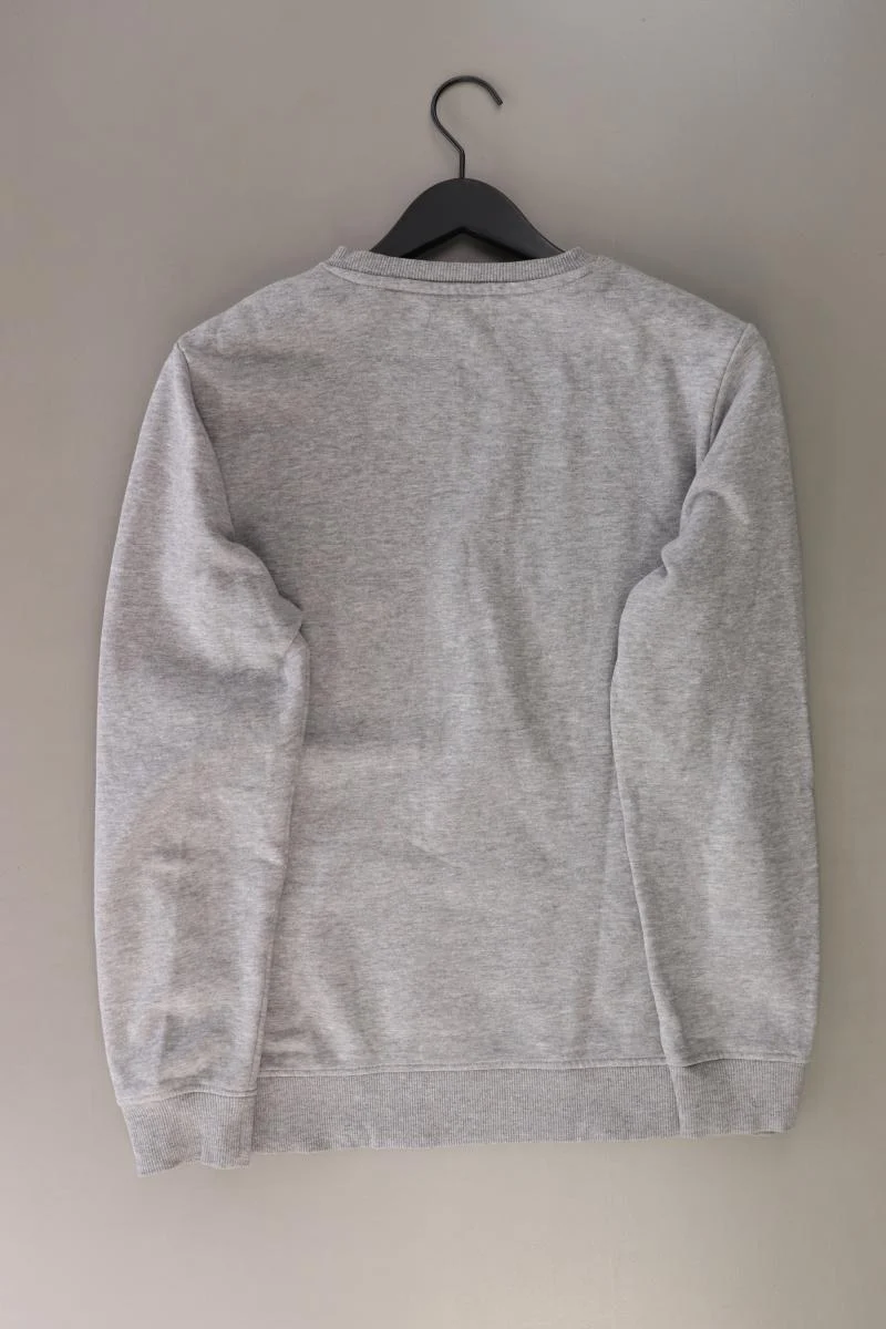 Jack & Jones Langarmpullover für Herren Gr. L grau aus Baumwolle