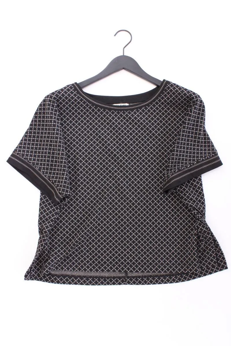MAX STUDIO T-Shirt Gr. M Kurzarm schwarz aus Polyester