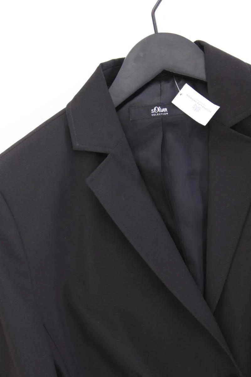 s.Oliver Selection Classic Blazer Gr. 40 schwarz aus Polyester