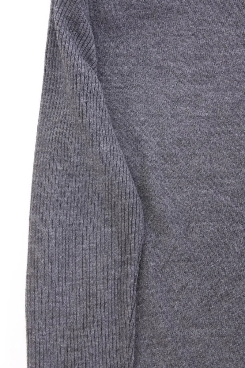 Mavi Langarmpullover für Herren Gr. M grau aus Polyacryl