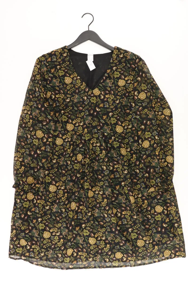 Langarmkleid Gr. 42 neuwertig schwarz aus Polyester