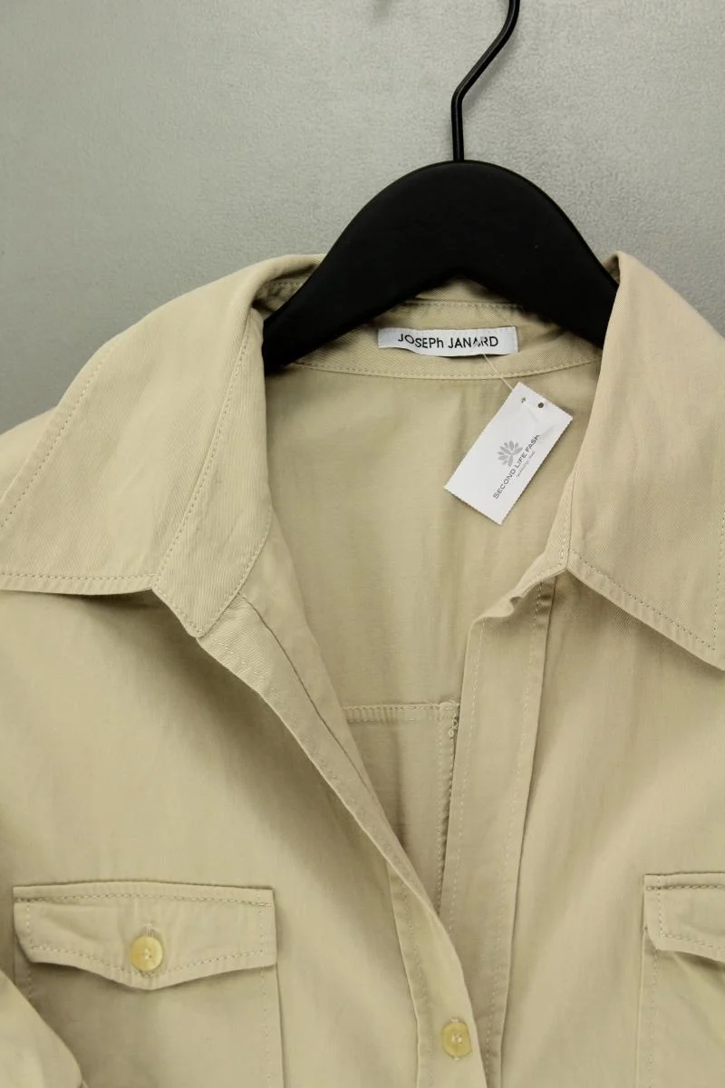 Joseph Janard Polokleid Gr. 38 Kurzarm creme aus Baumwolle