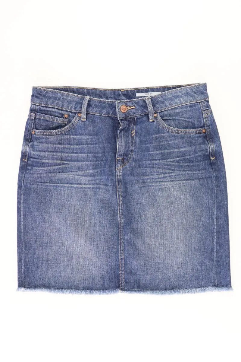 edc by Esprit Jeansrock Gr. 34 blau aus Baumwolle