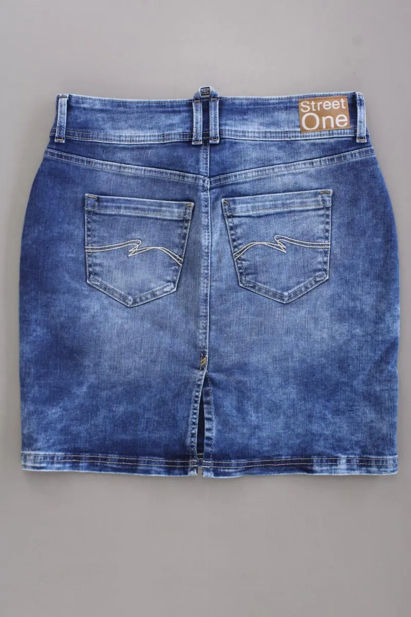 Street One Jeansrock Gr. 36 neuwertig blau