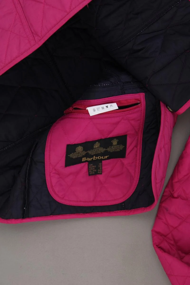 Barbour Steppjacke Modell Summer Liddesdale Quilt Gr. 38 pink aus Polyamid
