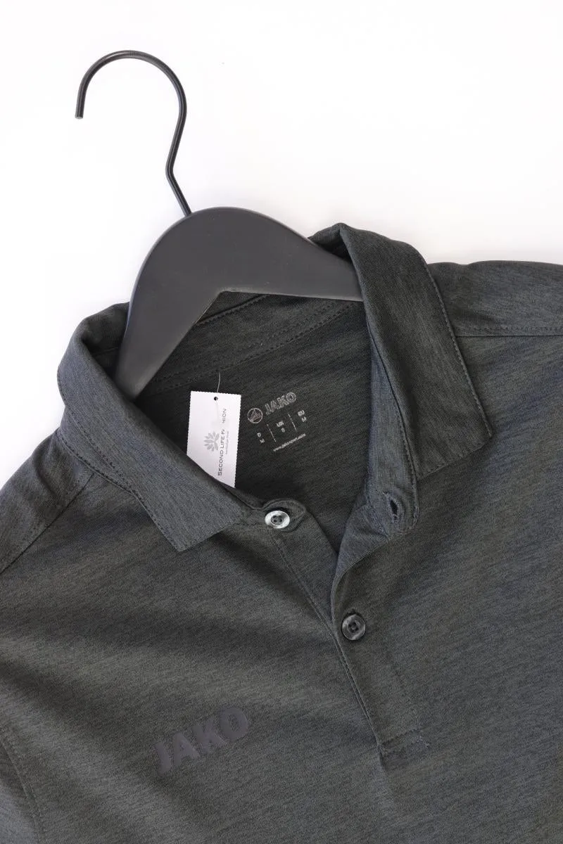Jako Poloshirt für Herren Gr. M Kurzarm grau aus Polyester