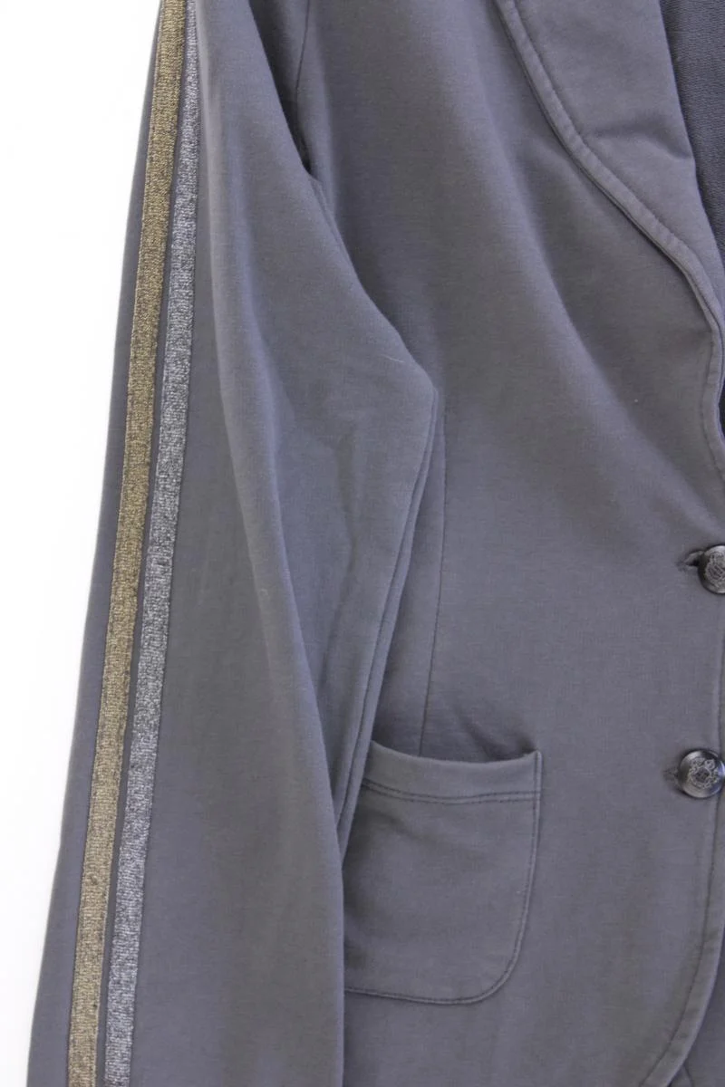 Geisha Jerseyblazer Gr. 38 neuwertig grau aus Baumwolle