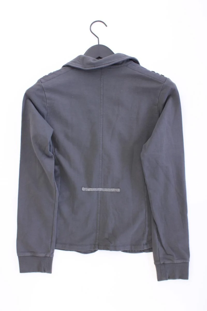 Geisha Jerseyblazer Gr. 38 neuwertig grau aus Baumwolle