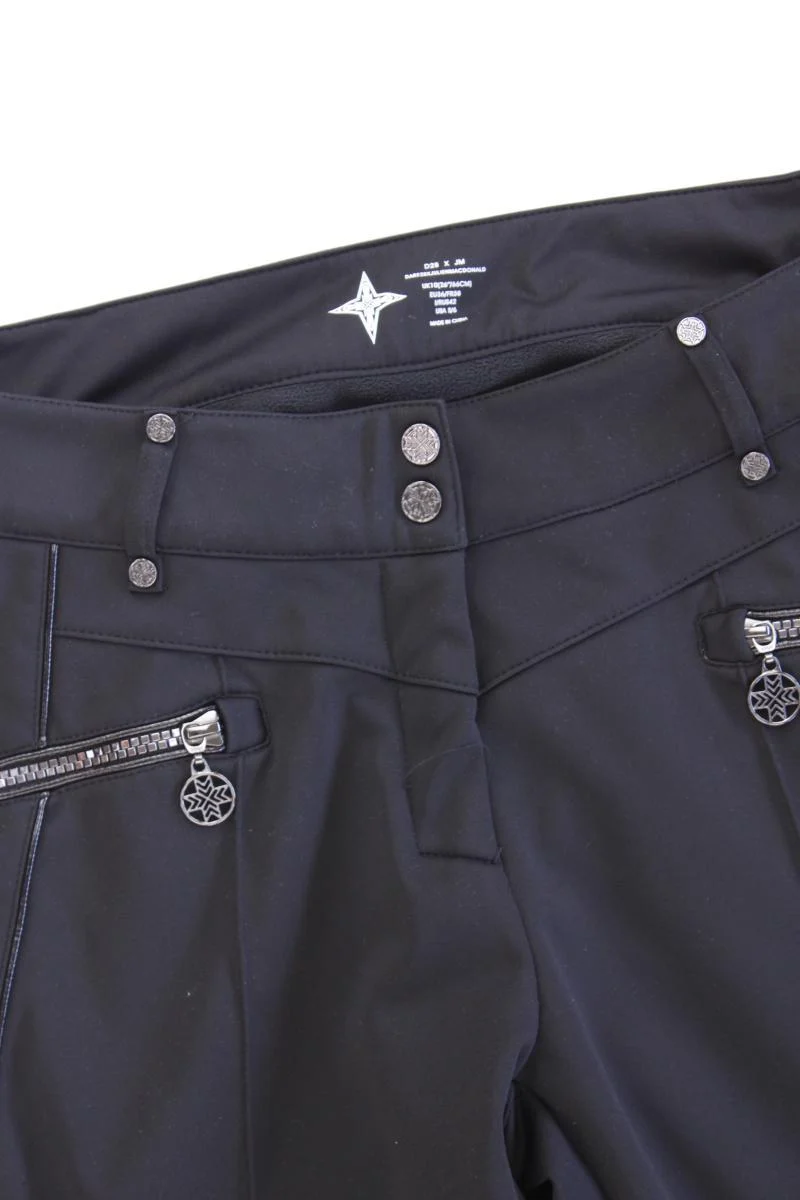 Dare 2b x Julien Macdonald Skihose Gr. 36 neuwertig schwarz aus Polyester