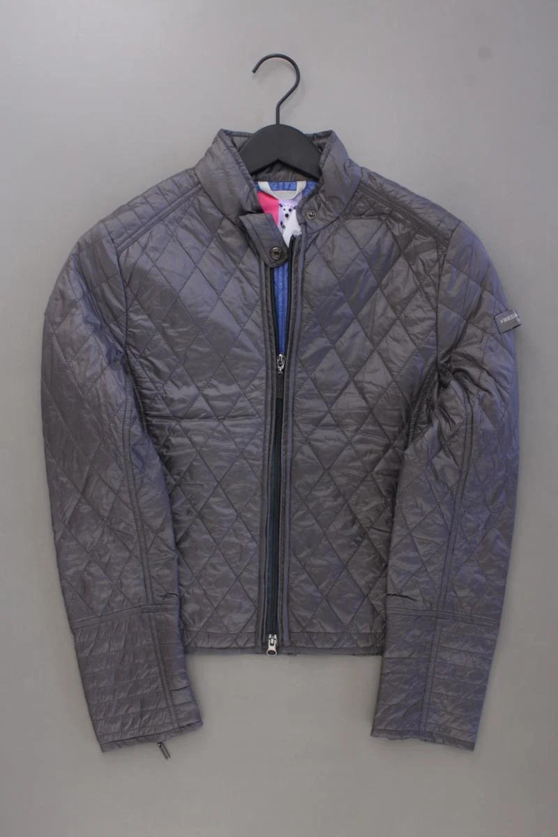 Frieda&Freddies Dünne Steppjacke Gr. 38 neuwertig grau aus Polyamid