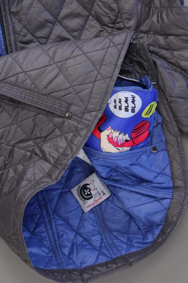 Frieda&Freddies Dünne Steppjacke Gr. 38 neuwertig grau aus Polyamid