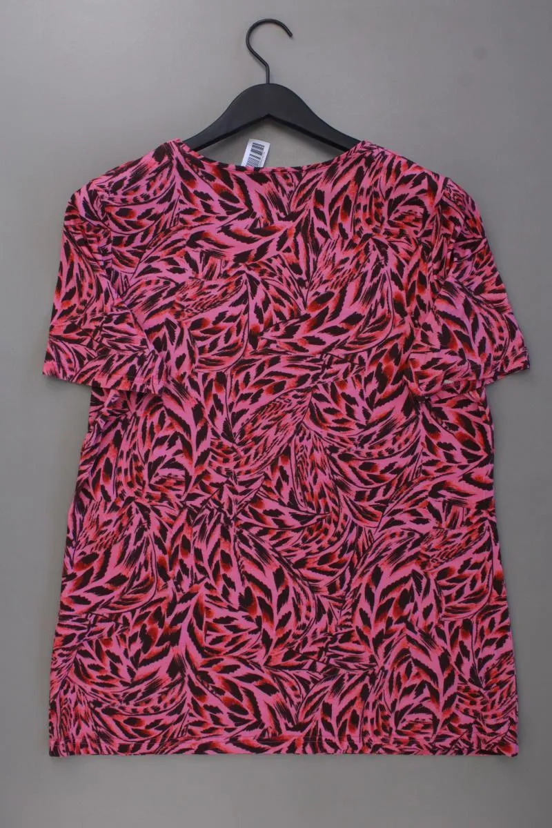 Helena Vera Printshirt Gr. 44 Kurzarm pink aus Viskose
