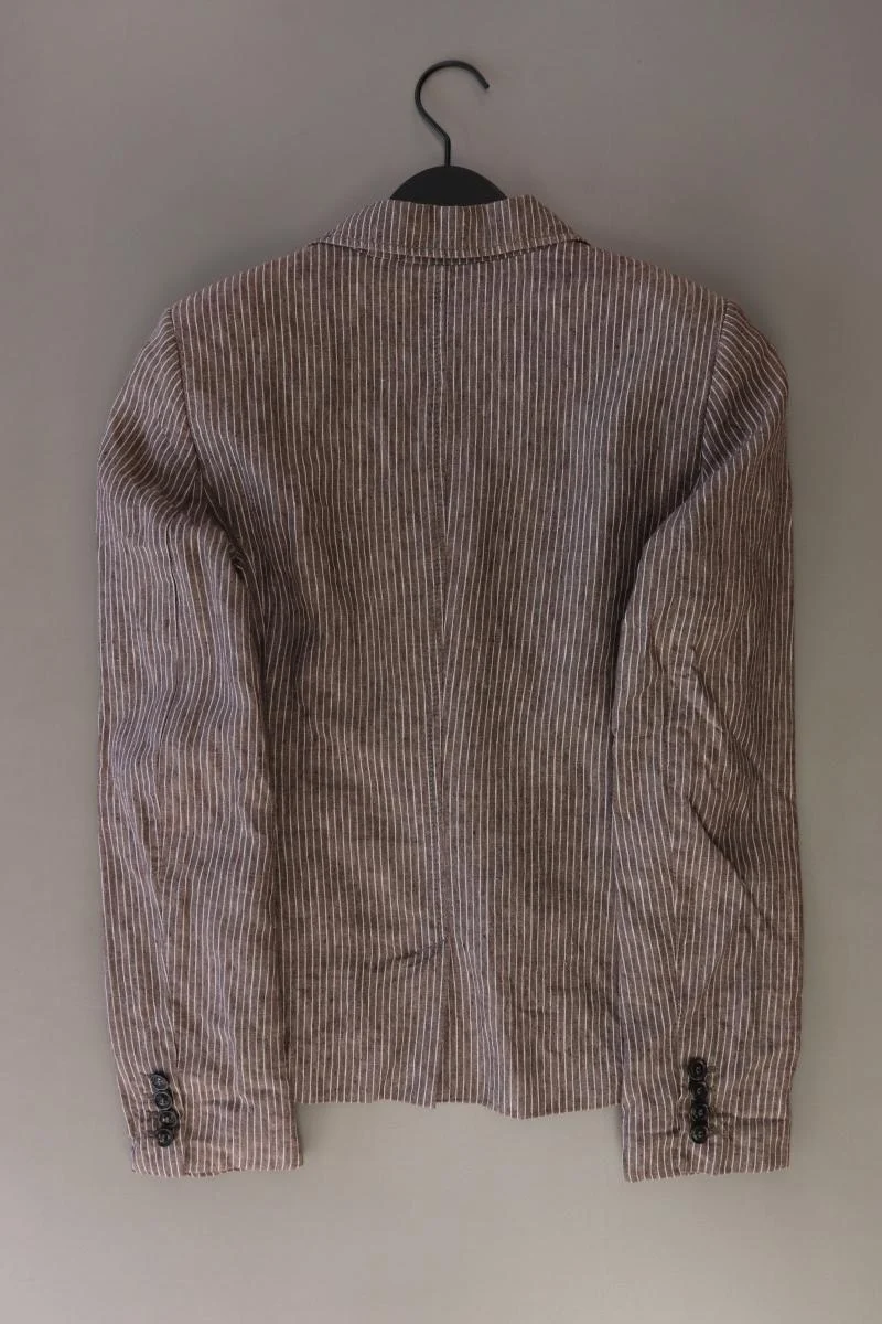 Esprit Longblazer Gr. 38 gestreift braun aus Baumwolle
