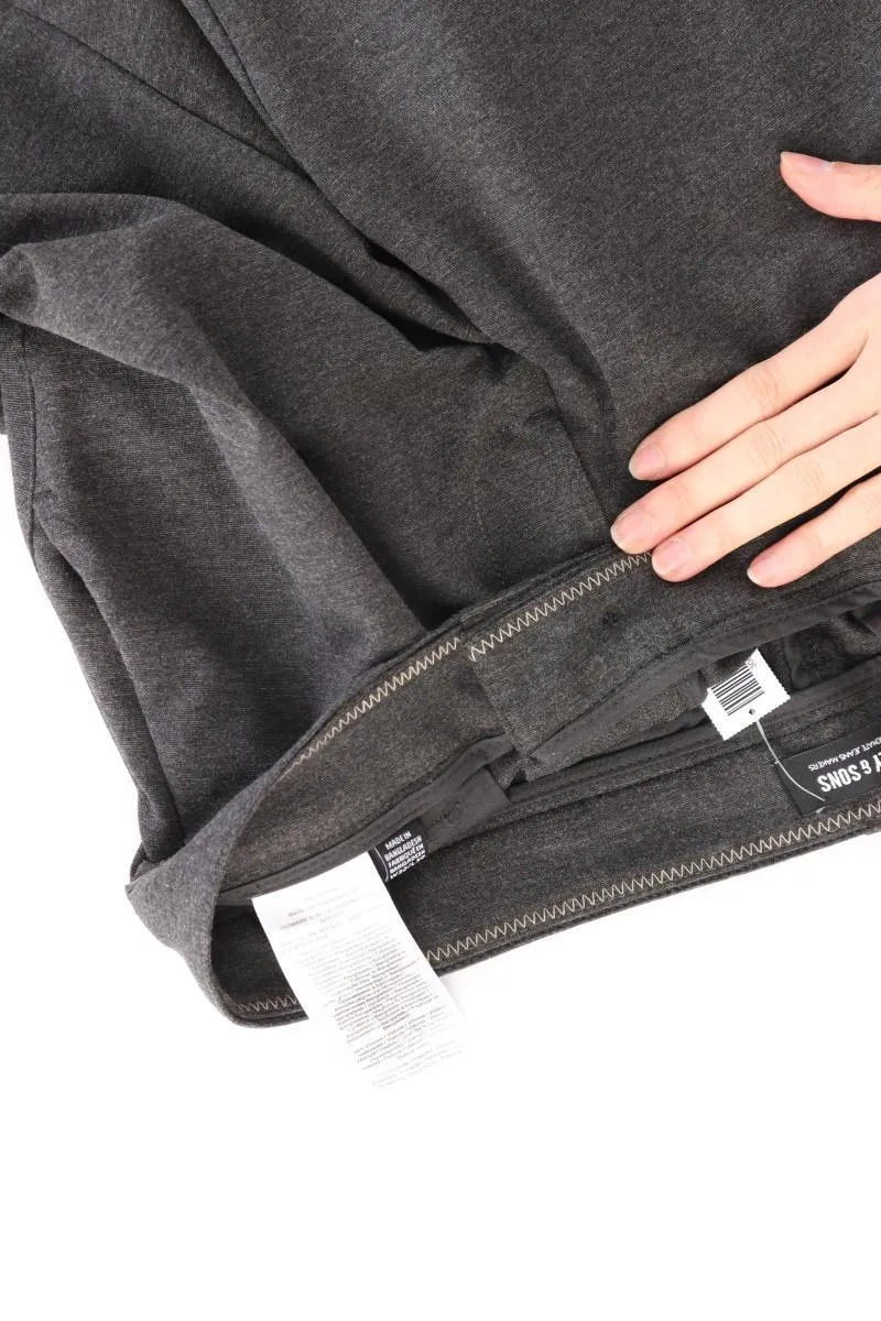 ONLY & SONS Stoffhose für Herren Gr. W32/L30 grau aus Polyester