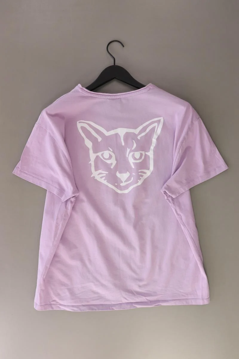 Pari Shirt Gr. M Kurzarm lila aus Baumwolle