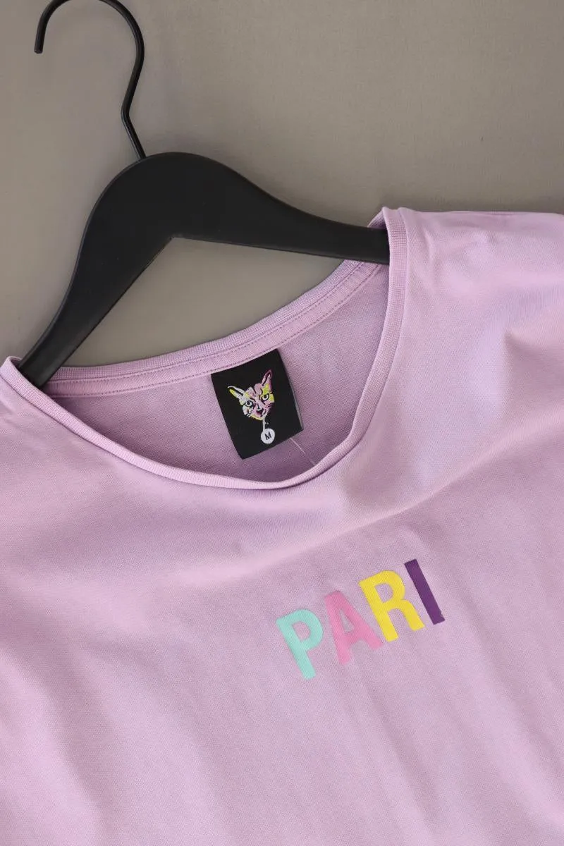 Pari Shirt Gr. M Kurzarm lila aus Baumwolle