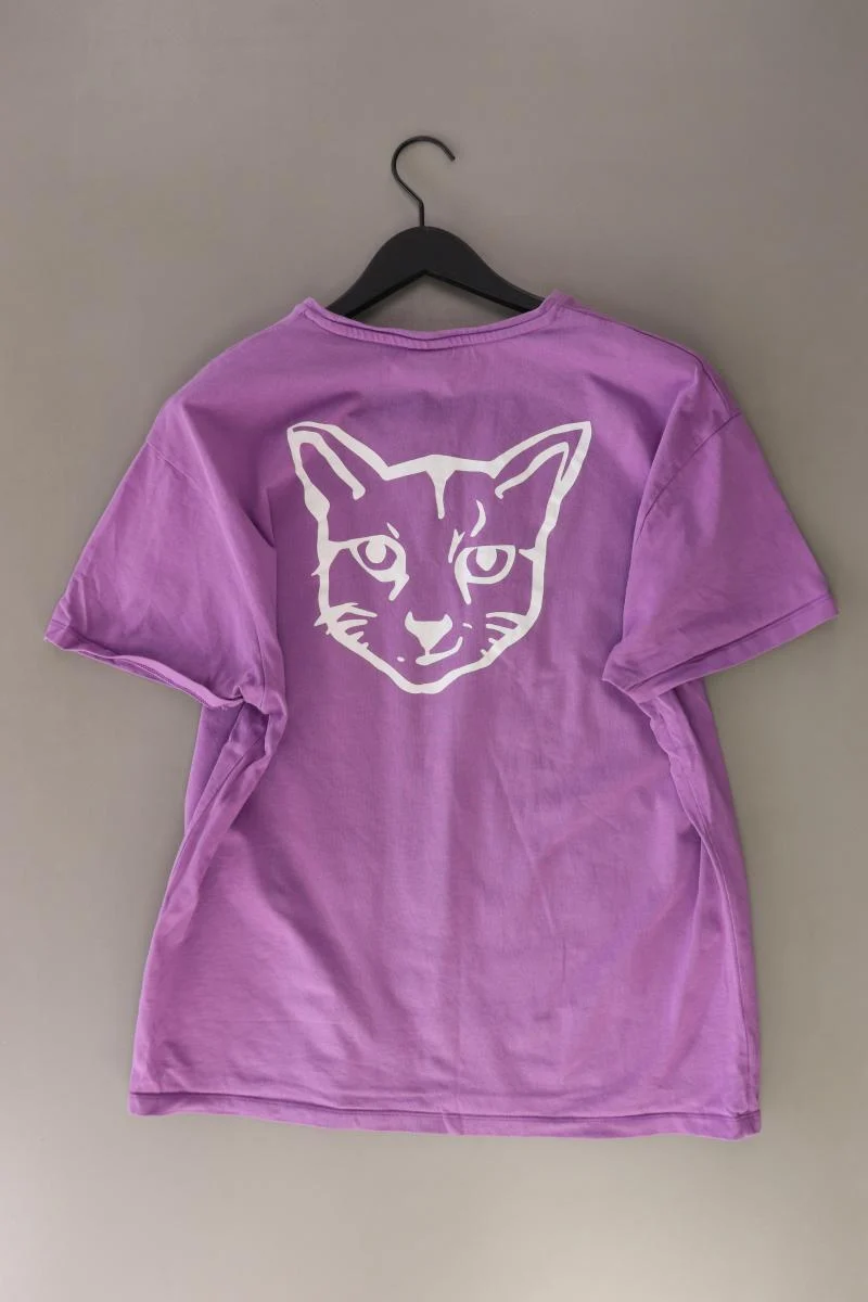 Pari Shirt Gr. M Kurzarm lila aus Baumwolle