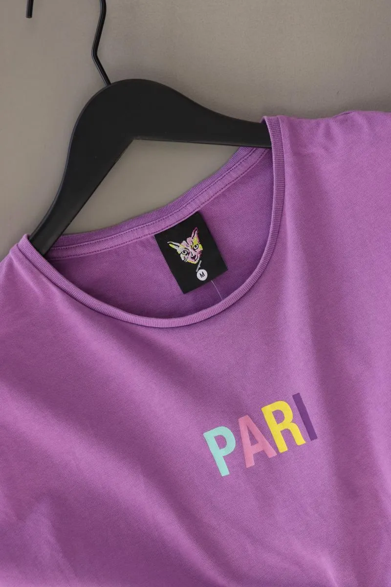 Pari Shirt Gr. M Kurzarm lila aus Baumwolle