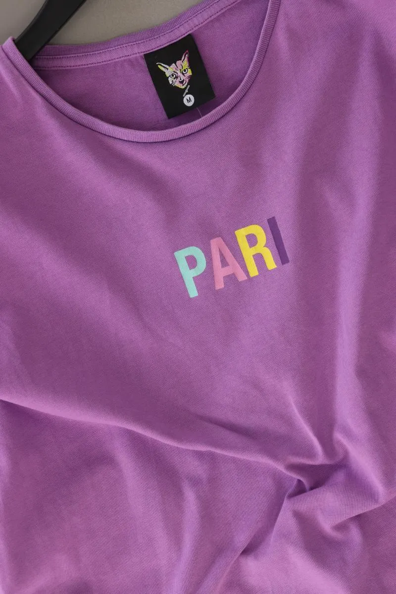Pari Shirt Gr. M Kurzarm lila aus Baumwolle