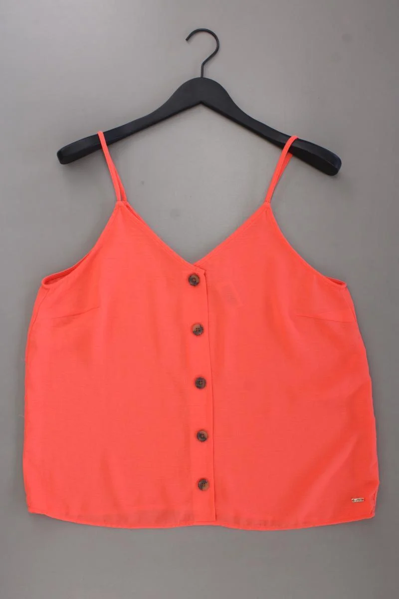 Tom Tailor (Denim) Spaghetti-Top Gr. XL neuwertig orange