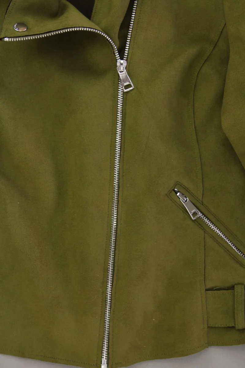 Zero Classic Jacke Gr. 44 neuwertig grün aus Polyester