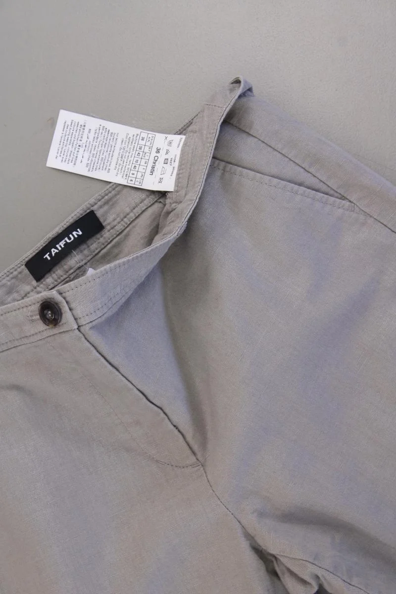 Taifun Leinenhose Gr. 36 grau