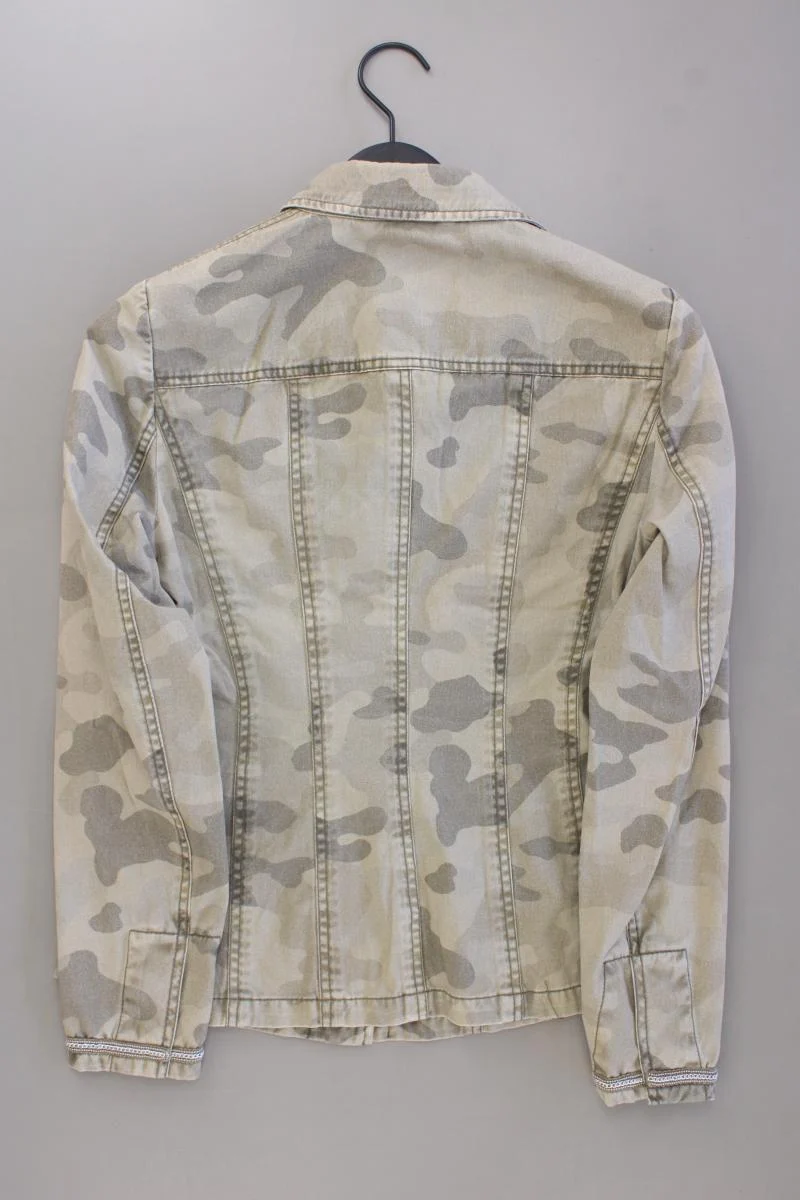 Marc Aurel Classic Jacke Gr. 36 camouflage olivgrün aus Baumwolle