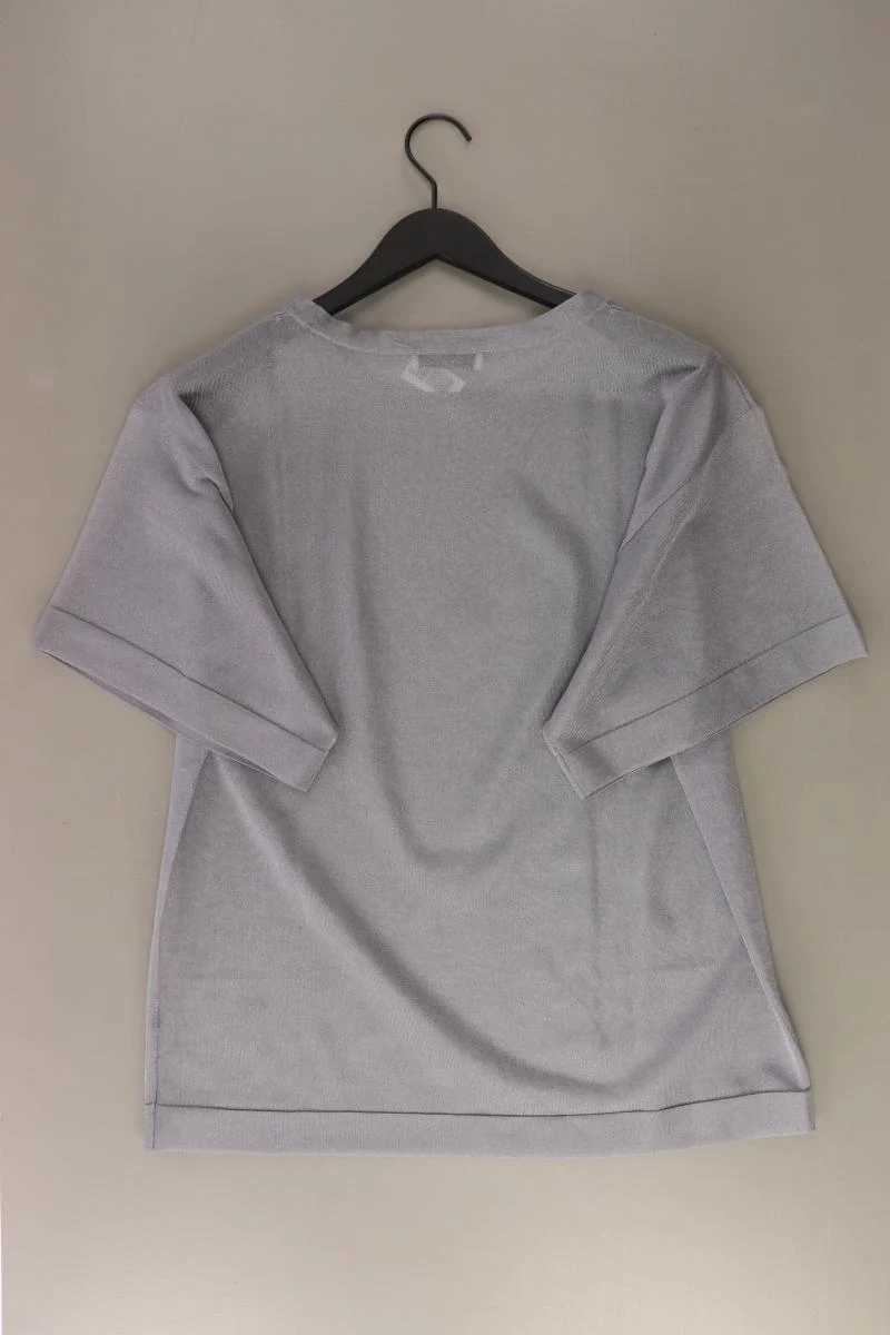 Zara T-Shirt Gr. S Kurzarm grau aus Polyester