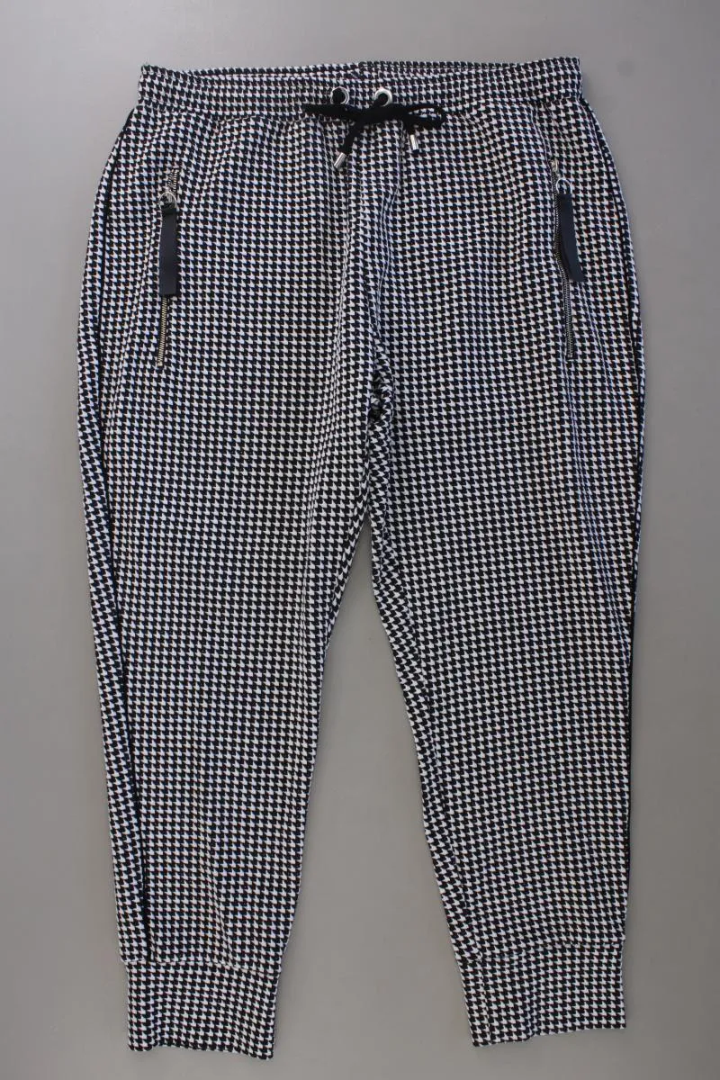 Aniston Stoffhose Gr. 46 hahnentritt schwarz