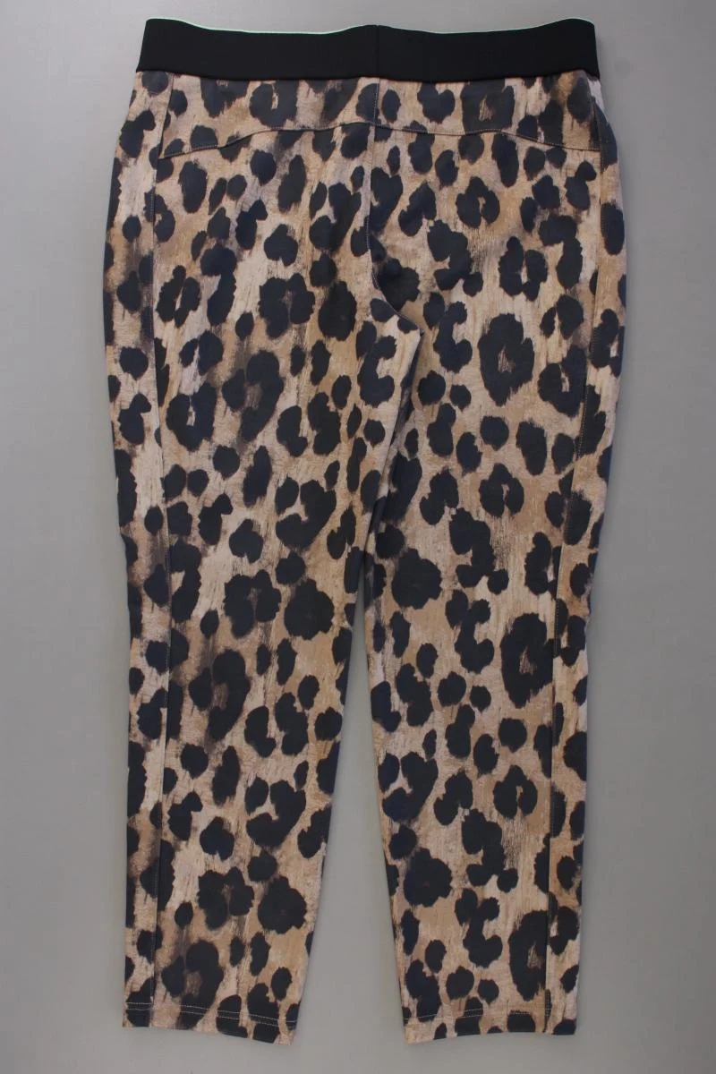 Street One Stoffhose Gr. 46 mit Tierdruck braun