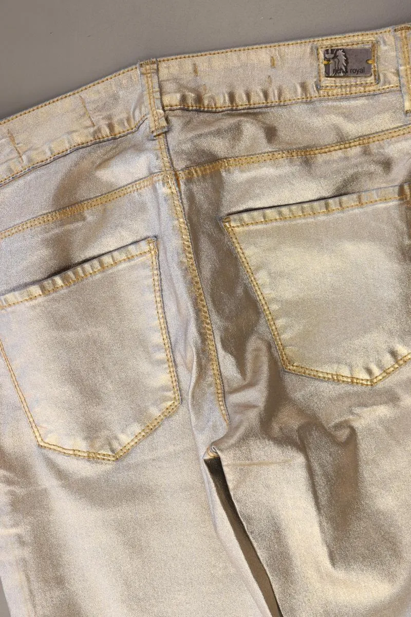 Rich&Royal Hose Gr. W27 neuwertig gold aus Lyocell