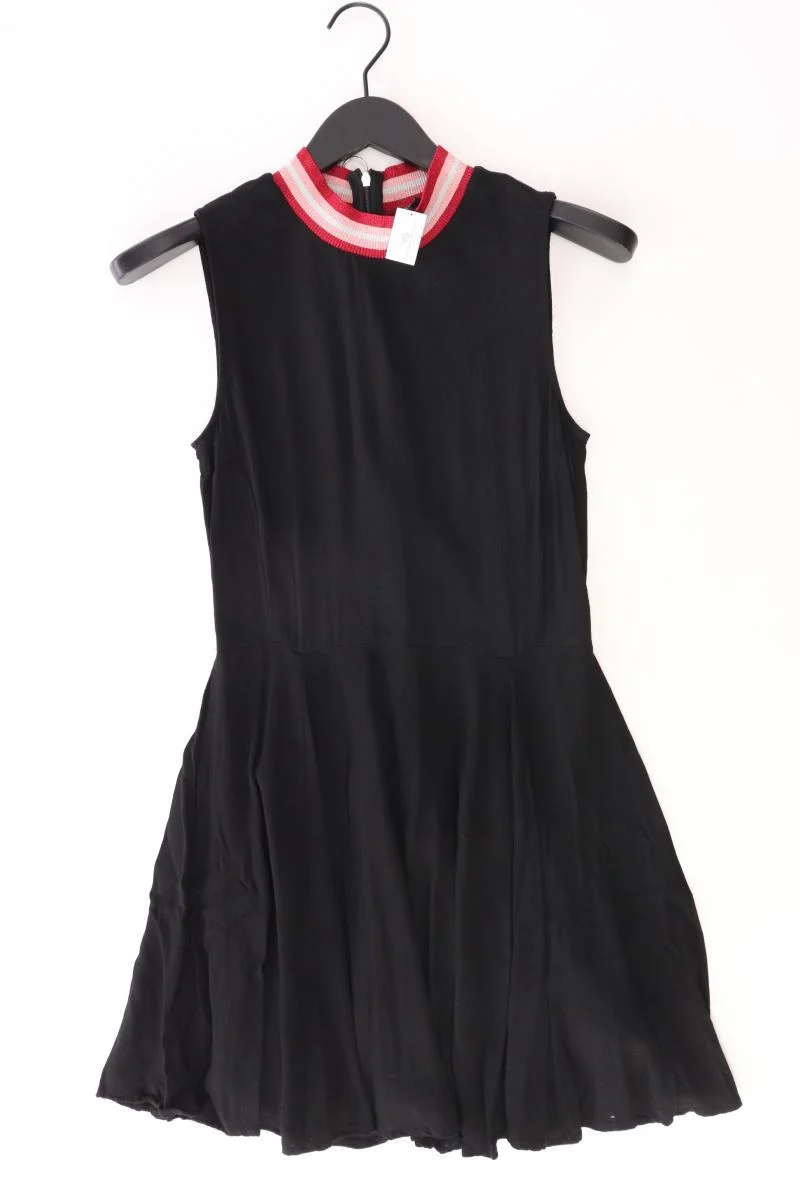 Review Midikleid Gr. S Ärmellos schwarz aus Viskose