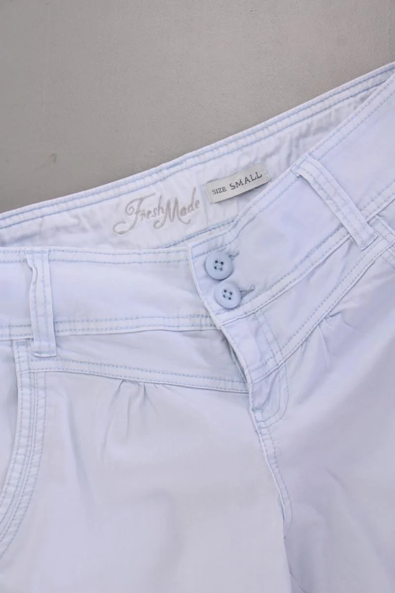 Fresh Made Shorts Gr. S blau aus Baumwolle