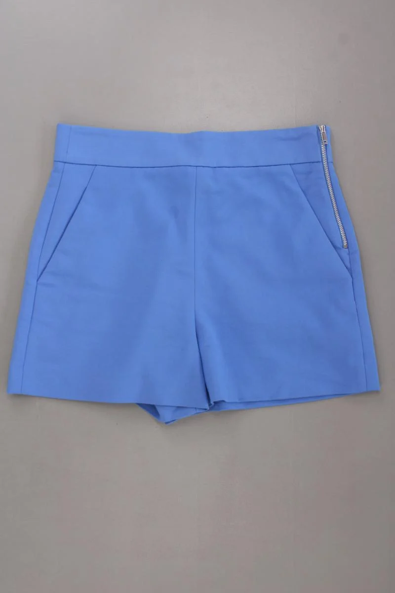 Zara Shorts Gr. XS blau aus Baumwolle