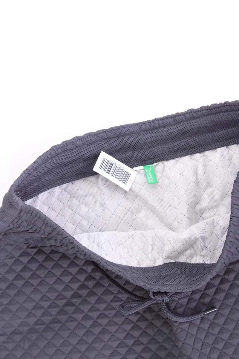 Benetton Kurzer Rock Gr. 38 neuwertig grau