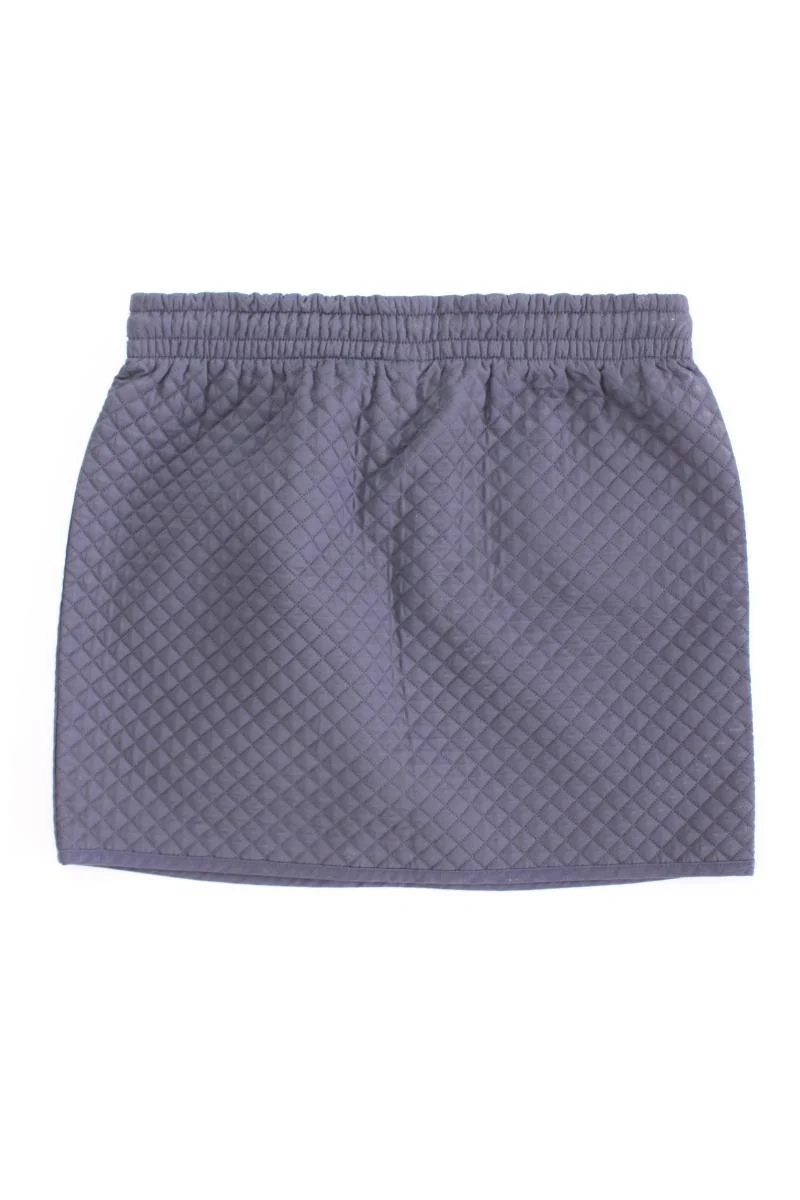 Benetton Kurzer Rock Gr. 38 neuwertig grau