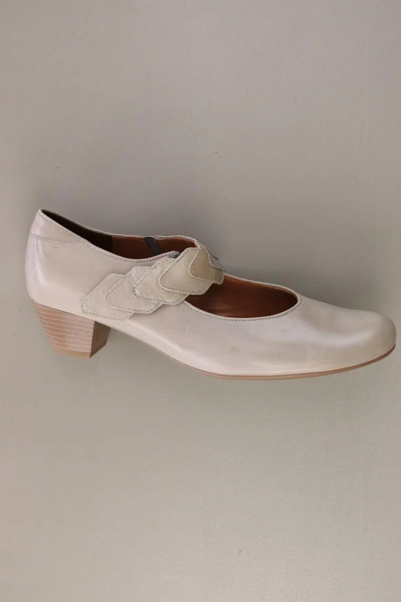 VA Milano Pumps Gr. 41,5 grau aus Leder