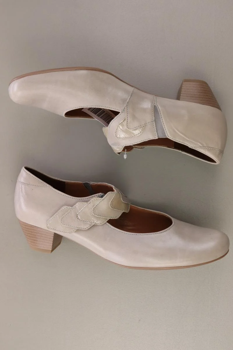 VA Milano Pumps Gr. 41,5 grau aus Leder