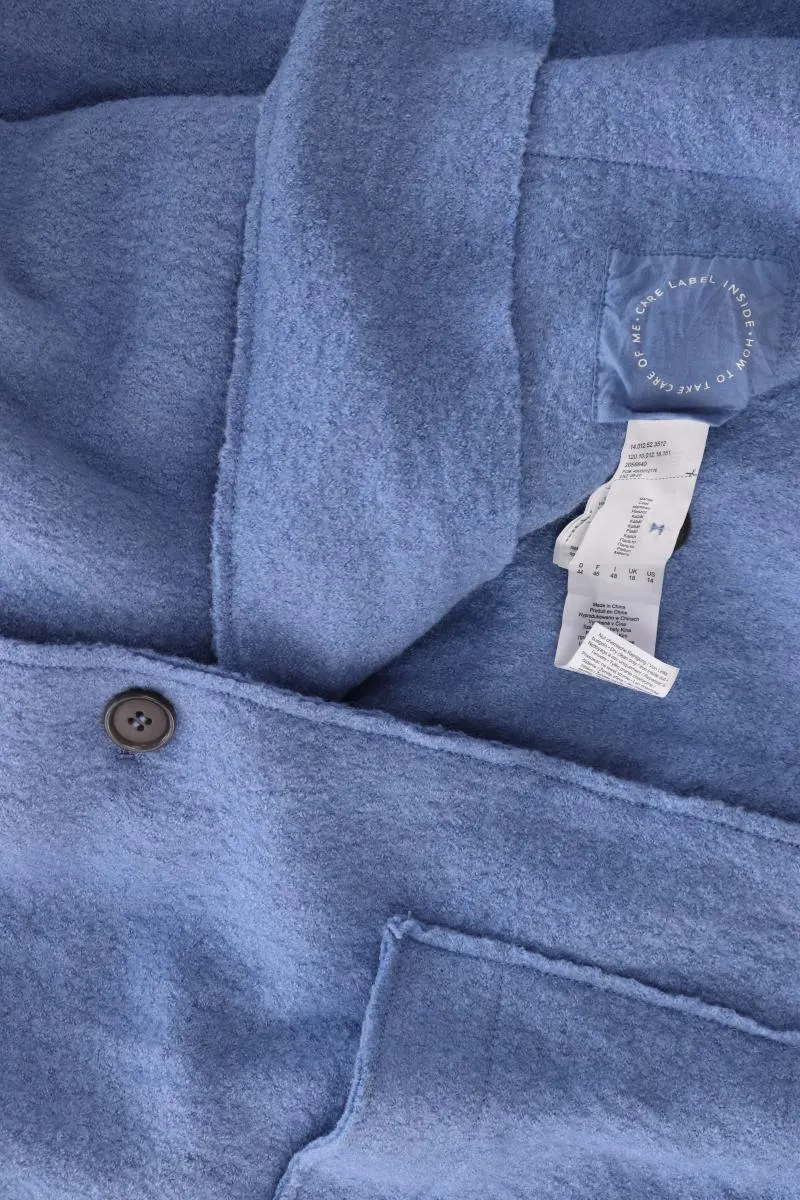 s.Oliver Regular Mantel Gr. 44 blau aus Viskose