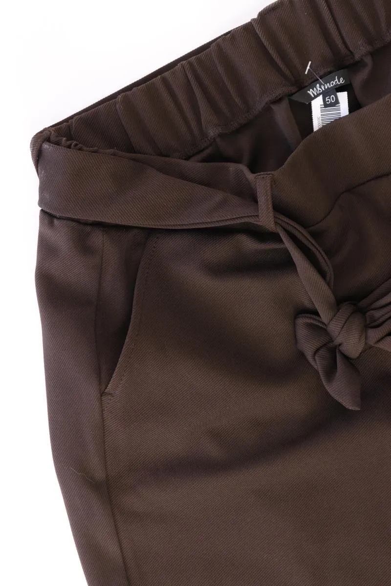 M&S Stoffhose Gr. 50 braun aus Polyester