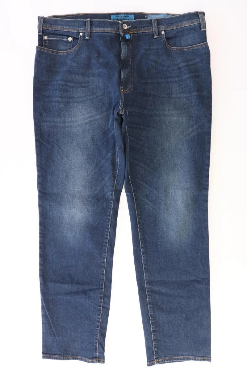 Pierre Cardin Straight Jeans für Herren Gr. 58 blau aus Baumwolle