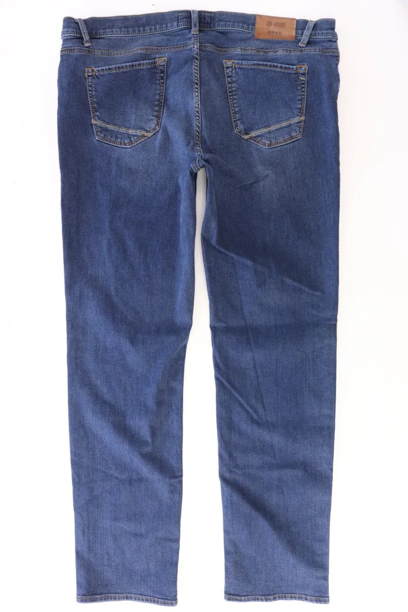 Brax Straight Jeans für Herren Gr. 58 blau aus Baumwolle