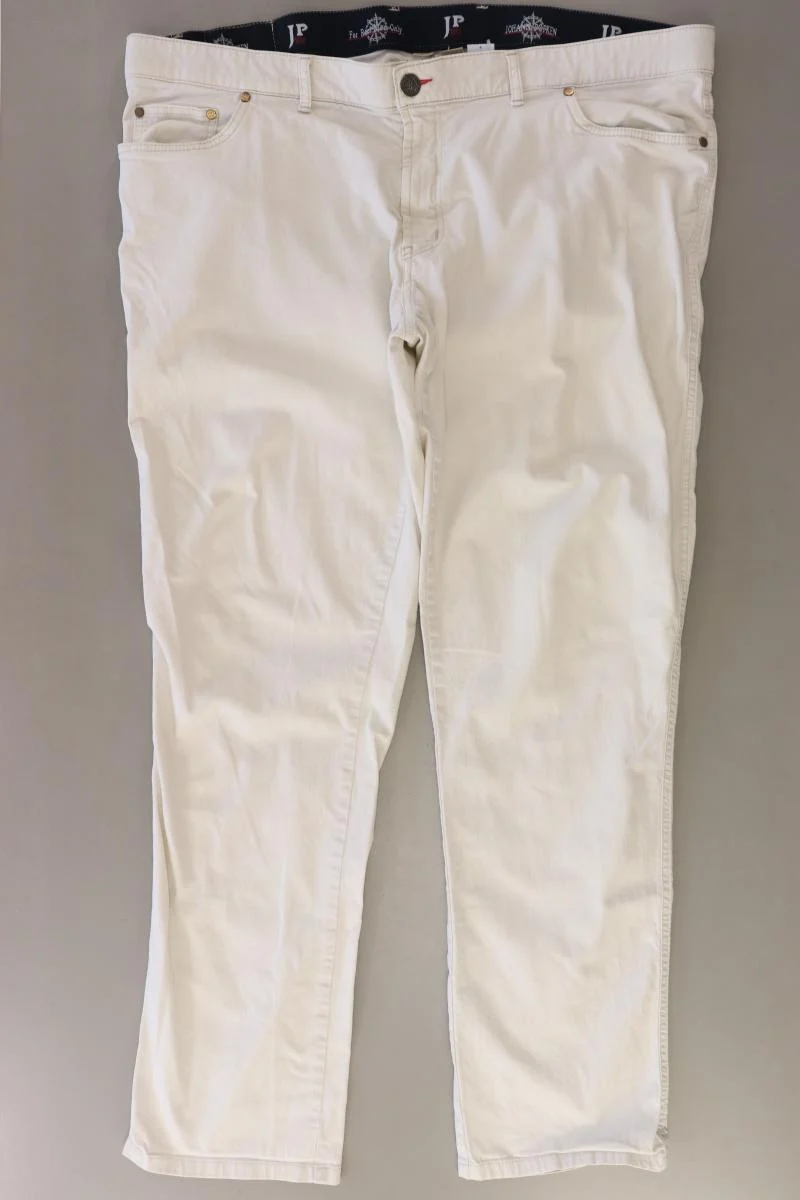 JP1880 Straight Jeans für Herren Gr. W60 creme aus Baumwolle