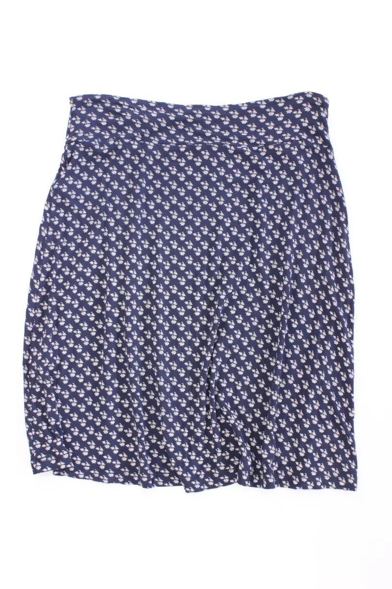 Tom Tailor Stretchrock Gr. 38 blau aus Viskose