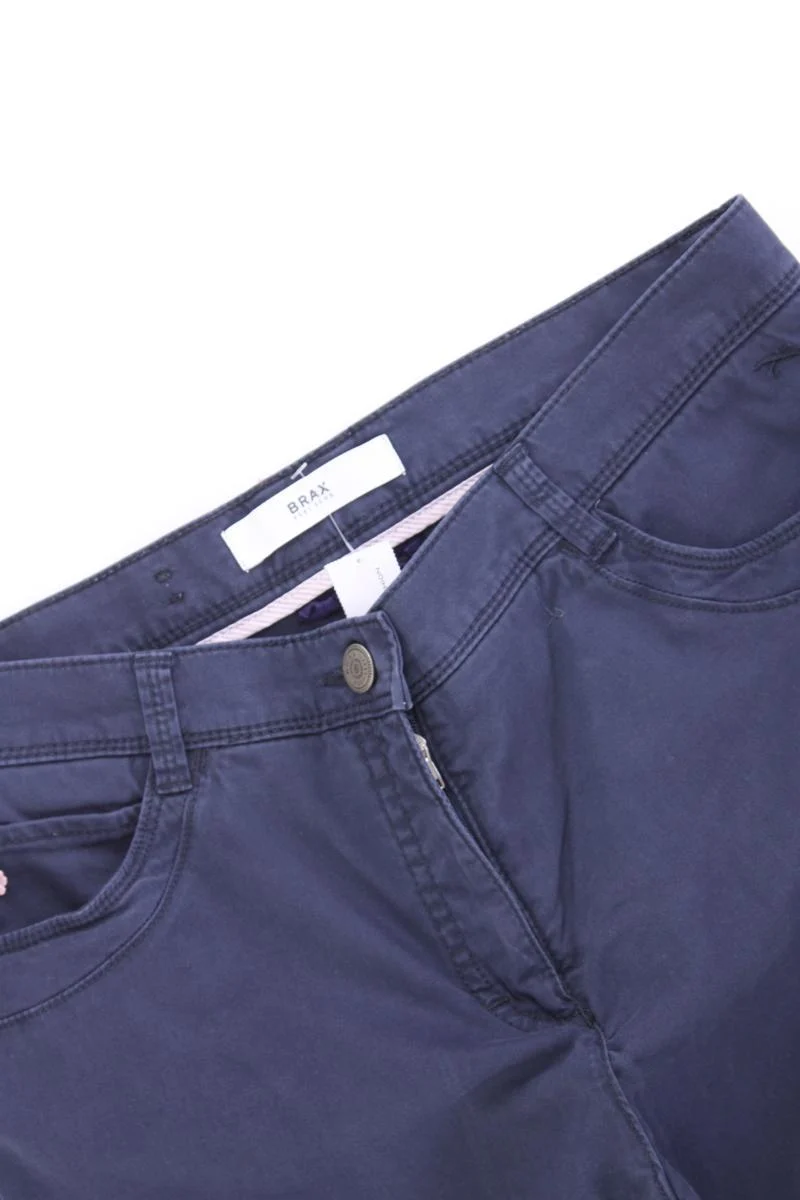 Brax 7/8 Hose Gr. 36 blau aus Baumwolle