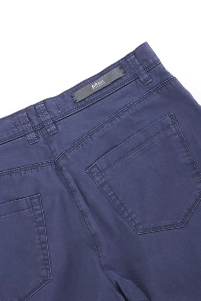 Brax 7/8 Hose Gr. 36 blau aus Baumwolle