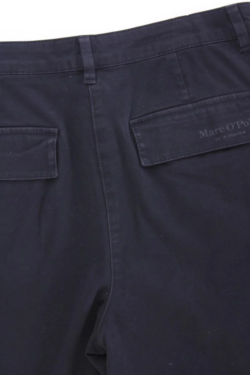 Marc O'Polo Shorts Gr. 38 blau aus Baumwolle