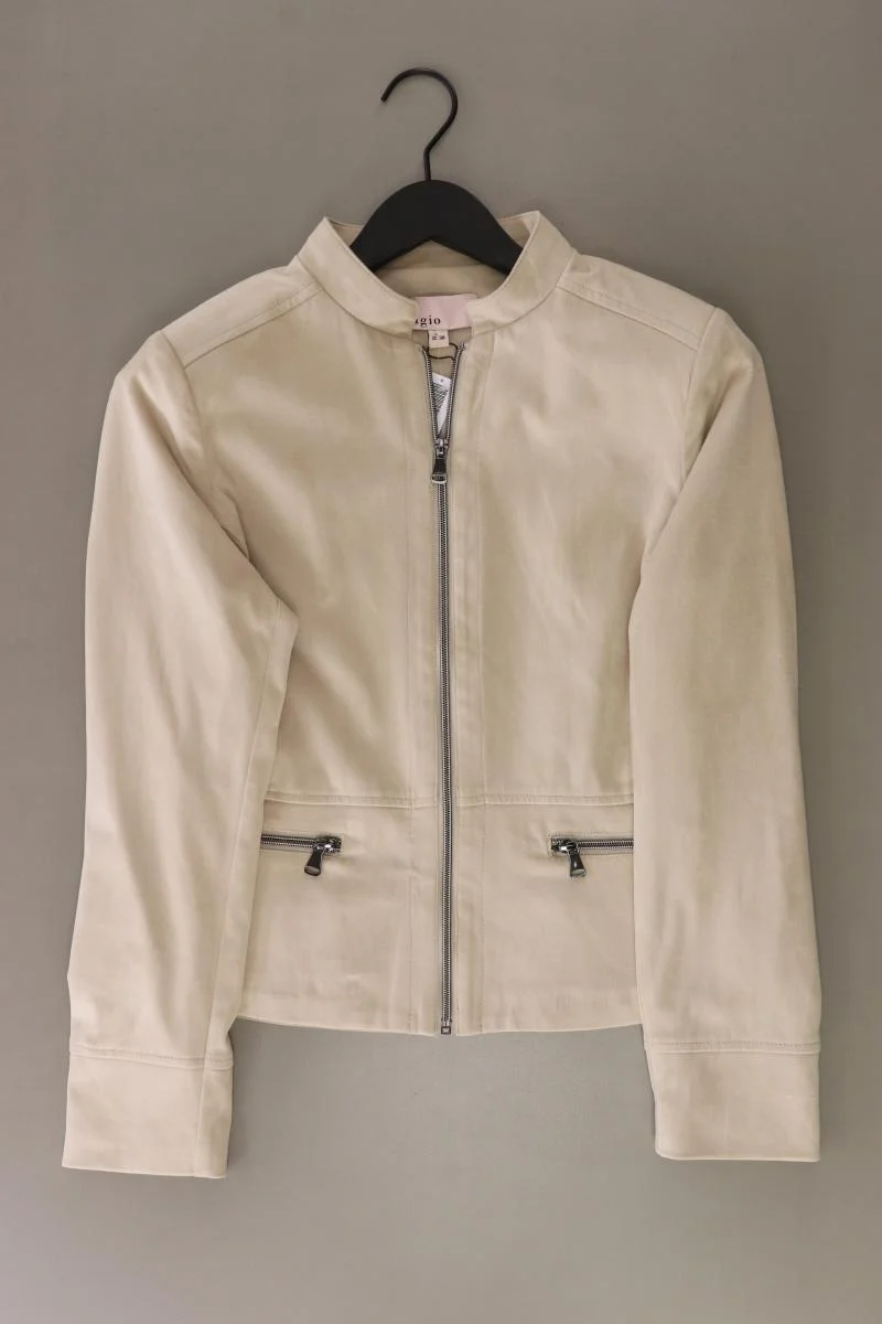 Adagio Übergangsjacke Gr. 38 creme aus Polyester