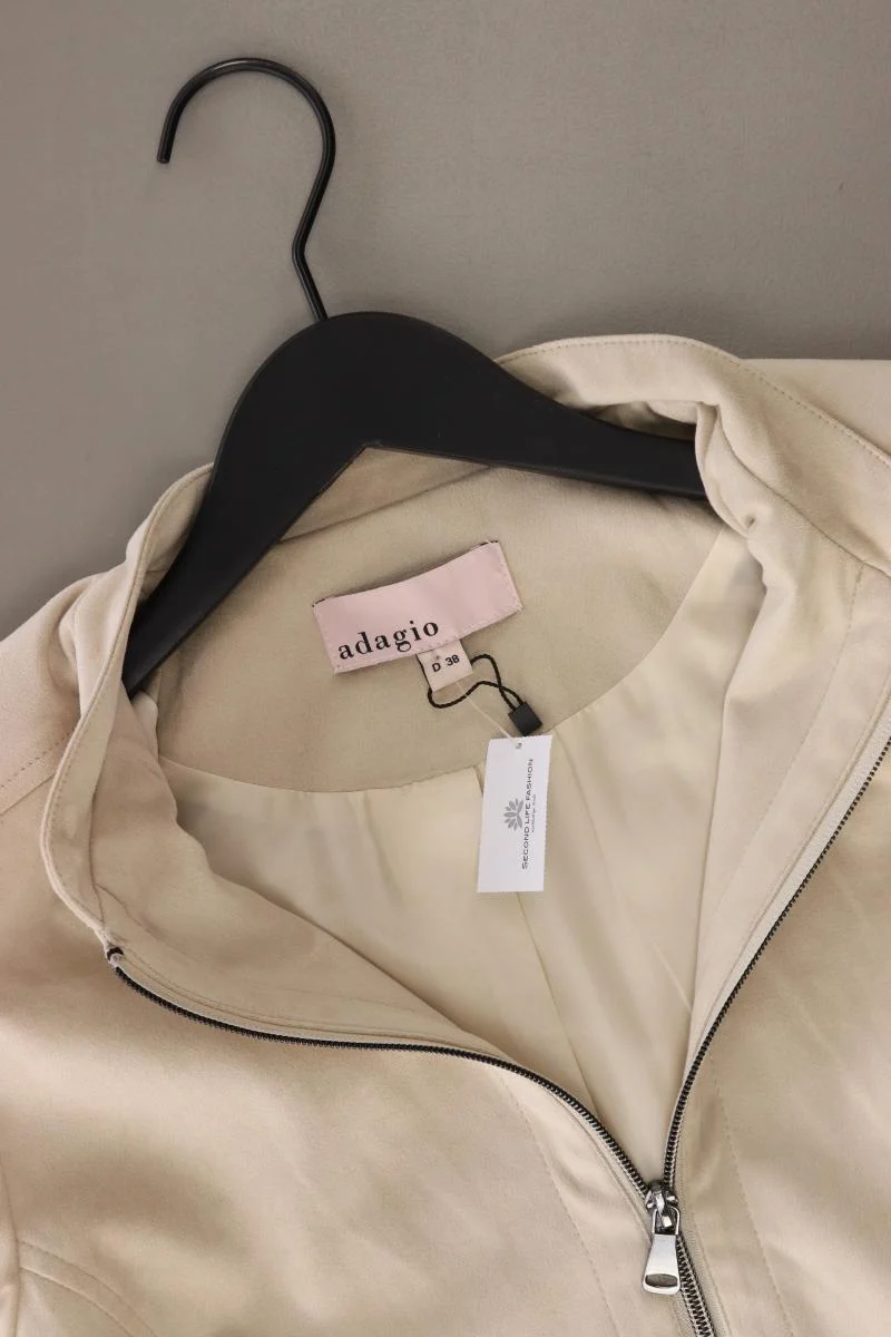Adagio Übergangsjacke Gr. 38 creme aus Polyester